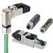 EPIC® data, Ethernet og PROFIBUS kontakter til industrielle miljø.