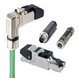EPIC® data, Ethernet og PROFIBUS kontakter til industrielle miljø.