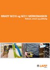 BRADY merkemaskiner med tilbehør
