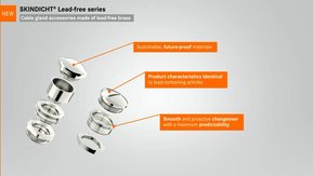 Blyfrie nipler og tilbehør i messing